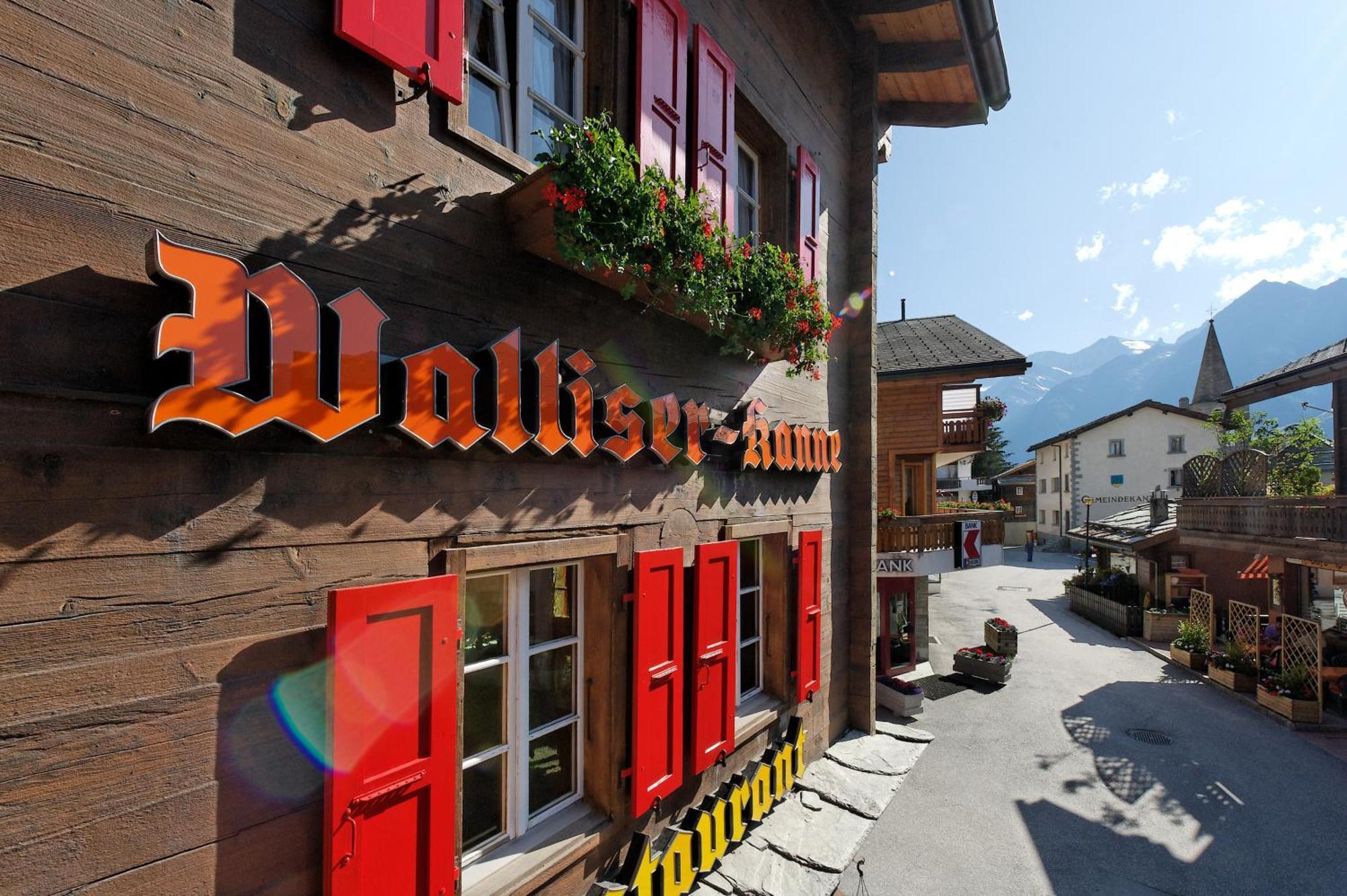 Hotel Walliserkanne Grächen Екстериор снимка